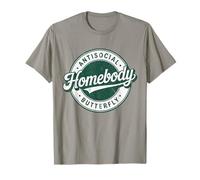 Homebody Antisocial Papillon Vintage Antisocial Introverti T-Shirt