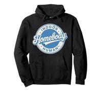 Homebody Indoor Humain Vintage Antisocial Introverti Sweat à Capuche