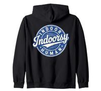 Homebody Indoor Humain Vintage Antisocial Introverti Sweat à Capuche
