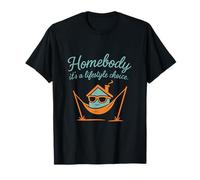 Homebody It's a Lifestyle Choice Humour anti-social T-Shirt