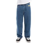 Homeboy Unisexe X-Tra Baggy Denim Pantalon Washed Blue 33 L32
