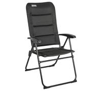 HOMECALL 3D Mesh Cover Recliner with Adjustable 5 Position Armrest Garden Chair Aluminium Caravan Folding Chair