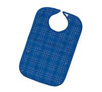 Homecraft, Bavoir Everyday, Bavette Adulte Imperméable, Vêtement de Protection Contre les Renversements et les Taches, Protège - Bavette pour Repas, Tablier de Repas, lavable, Grand, Bleu