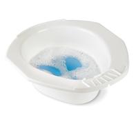 Homecraft Bidet Portable pour Toilette Standard, Solution D’Hygiène Personnelle, pour Soins Personnels, Idéal Pour les Voyages, Facile à Nettoyer et Vider, Convient Aux Sièges de Toilette Standard