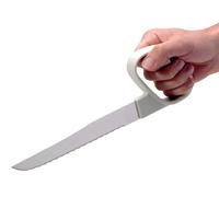 Homecraft, couteau à découper Reflex avec poignée profilée et fermée, aide de cuisine, poignée sécurisée pour la préparation de repas, pour personnes âgées ou avec une faible préhension