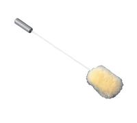 Homecraft éponge en laine d'agneau à long manche, manche long pour une portée maximale, poignée flexible, tampon doux à double face, aide à la vie autonome, pour tous les âges