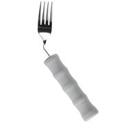 Homecraft Lightweight Foam Handled Cutlery - Angled, Fork, Left, (Eligible for VAT relief in the UK) Fork for Limited Wrist Movement, Independent Self-Feeding Utensil for Arthritis, Elderly, Disabled