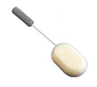Homecraft Long Handled Sponge, Bendable Shower Sponge with Flexible Handle, Bathing Brush for Hard to Reach Areas, Back Scrubber for Limited Mobility, 380mm (15"), (Eligible for VAT relief in the UK)