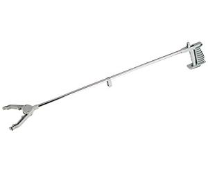 Homecraft Pick Up Reacher, 35 1/2" Extra Long Handled Extension Grabber Tool, 9 oz. Handy Picker Up Tool and Reaching Claw, Aluminum Trash Pickup Aid & Lightbulb Remover, Garden Nabber