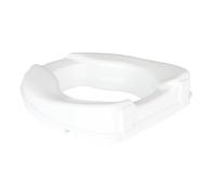 Homecraft Siège de toilette surélevé Savanah sans abattant, 5 cm, siège de toilette allongé pour personnes âgées ou handicapées, aide pour salle de bains ; support réglable