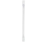 Homecraft Steel Grab Rail, 610 mm (24"), White Support Rail for Indoor & Outdoor Use, Sturdy Aid for Elderly, Injured, Disabled, Ideal for Bathroom, Near Stairs (Eligible for VAT relief in the UK)