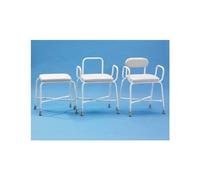 Homecraft, Tabouret de table Sherwood Plus XXL, en polyuréthane, tabouret de douche perché, réglable en hauteur à hauteur variable, siège ajustable, pour personnes handicapées ou pour personnes âgées.