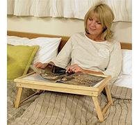 Homecraft Wooden Bed Tray, Adjustable Tilt for Multiple Uses, Laminated for Ease of Cleaning, Tray Legs Position Tray Comfortably Across Lap, For All Ages, (Eligible for VAT relief in the UK)