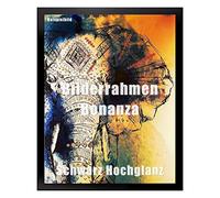 Homedecoration Bonanza Cadre photo 40 x 50 cm en noir brillant avec verre acrylique transparent 1 mm en 52 couleurs