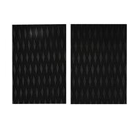 HomeDecTime 2pcs Traction Pad EVA Surf Sup Traction Pads Grip Cover pour Kiteboard - Noir, 30 x 21 x 0,5 cm