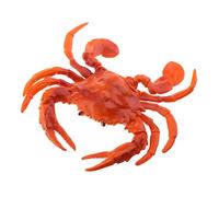HomeDecTime Grand Modèle De Faux Crabe De Homard pour La Décoration d'animaux Marins Artificiels De Dispaly - Crabe Rouge - B