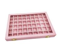 HomeDecTime Organisateur De Stockage Verrouillable De Stockage De Pierres Précieuses De - Rose