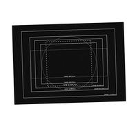 HomeDecTime Tapis de Rangement pour Puzzle Tapis pour Puzzle en Feutre Couverture de Puzzle de Voyage - 3000 Noir