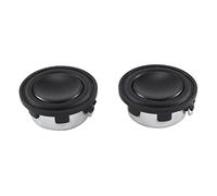 HOMEDEK 2 Pcs 1 Pouce Mini Haut-Parleur 4 Ohms 3 W 28 Mm Gamme ComplèTe Haut-Parleur LatéRal Bluetooth Haut-Parleurs