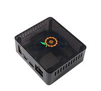 HOMEDEK pour Le BoîTier Noir ABS Orange Pi Zero 2, Impossible de Maintenir la Carte D'Extension Ensemble, Seule la Carte de DéVeloppement Peut êTre InstalléE