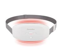 Homedics Ceinture Chauffante et Vibrante Cycle Comfort, pour Crampes Menstruelles ou Symptômes SCI, 3 Niveaux Vibration, 3 Réglages Chauffage, Discret et Confortable, Étui de Voyage et Câble de Charge