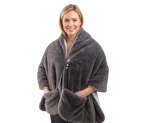 Homedics Cosy Cordless Châle Chauffant, Sans Fil