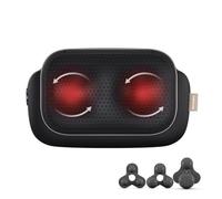 Homedics ModMassage Coussin Shiatsu, Cou, Dos & Épaules, USB-C, 2 Têtes
