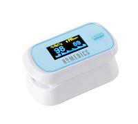 HoMedics Oxymètre de pouls au doigt - Moniteur d'oxygène sanguin, Cardiofréquencemètre pour adultes et enfants, Moniteurs de saturation en oxygène avec écran OLED, Oxymètres de pouls précis