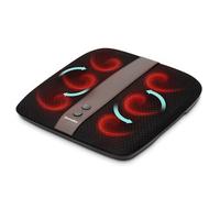 HoMedics Shiatsu Deluxe Masseur de pieds - Masseur électrique avec fonction de chaleur apaisante, 28 nœuds rotatifs et commandes tactiles, Soulagement ciblé pour apaiser les pieds endoloris