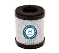 HoMedics TotalClean Lot de 3 filtres HEPA de rechange avec charbon actif et préfiltre, élimine les allergènes, réduit les odeurs, capture les particules, pour les modèles portables AP-P60-BK et