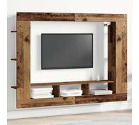 HOMEELIKE Meuble TV Bois Ancien 152 x 22 x 113 cm Bois d'ing¨¦nierie