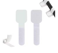 Homefantasy Scratch Autocollant Double Face，50 Pièces Bande Scratch Adhésive Noir Double Face，Adhésives puissant Hook Loop Rubans，Pour Mur,Sol,Métal,Plastique,Ménage,Bricolage