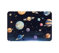 HOMEFC Saturn Jupiter Earth Paillasson d'intérieur et d'extérieur Tapis d'entrée de patio Tapis de bienvenue Tapis de bienvenue Tapis de bienvenue Tapis de porte d'extérieur antidérapant facile à