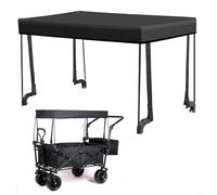 Homefurnishmall Auvent de chariot amovible pliable pour camping, pique-nique, pêche