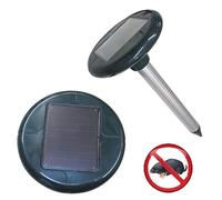 Homegarden Répulsif à ultrasons Anti Taupes, Alimenté par l'énergie Solaire, 625 M2
