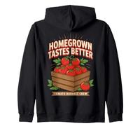 Homegrown Tastes Better Récolte Tomates du Potager Sweat à Capuche