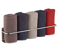 HomeHeng Porte-Serviettes,Porte-Serviettes en Rouleau en Acier Inoxydable,Porte-Serviettes Multifonction Chromé Brillant 40 cm