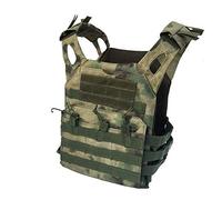 Homeilteds Armée Vert Tactique Combat Gilet JPC Chasse en Plein Air Wargame Paintball Plaque De Protection Porteur Gilet Airsoft Gilet Waistcoat (Color : FG)