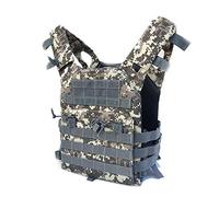 Homeilteds Militaire Tactique De Transporteur Thoracique Gilet Airsoft Sports Armure De Corps De Paintball for L'équipement De Chasse Waistcoat (Color : Digital ACU)