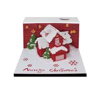 HomeJoySet Bloc-notes Calendrier 3D 2025, Décoration De Bureau Créative, Rappel Des Jours Fériés Au Bureau