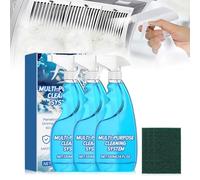 HomeJoySet Nouveau Nettoyant Mousse Multi-usages En Spray (2025) - Formule Améliorée For Four, Taches D'huile Importantes Et Saletés De Cuisine - Avec Pastilles Et Flacon Pulvérisateur(3)