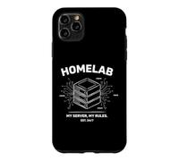 Homelab My Server My Rules IT Sysadmin Network Coque pour iPhone 11 Pro Max