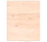 HOMELEN Étagère murale flottante pour le mur, 40 x 50 x 2 cm, chêne massif non traité, design moderne, espace de rangement, construction stable pour chambre à coucher, cuisine, bureau, salon, etc