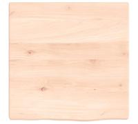 HOMELEN Étagères flottantes pour le mur, étagère murale, 40 x 40 x 2 cm, chêne massif non traité, design moderne, espace de rangement, construction stable pour chambre à coucher, cuisine, bureau