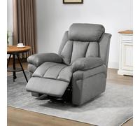 HOMELEN Fauteuil Releveur Électrique Relaxation - Dossier Inclinable 150° + Repose-Pieds Ajustable + Télécommande Sans Fil - Gris, Siège Ergonomique pour Personnes Âgées & Mobilité Réduite