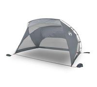 HOMELEN Tente familiale Crossvent pour 8 personnes, imperméable, polyester 190T, revêtement PU, vert, 245 x 425 x 190 cm, aération en maille, camping, aventure en famille