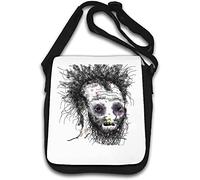 Homeless Wojak Funny Doomer Meme Sac à bandoulière Blanc