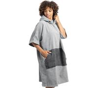 HOMELEVEL Poncho de surf unisexe - Peignoir de plage en coton avec poche et capuche - Robe sortie de bain cape pour adulte homme femme