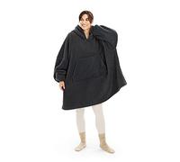 HOMELEVEL Sweat à Capuche XL - Plaid avec Manches Capuche et Poche en Polaire - Pull Poncho Femme Homme Hiver canapé TV Bureau Maison