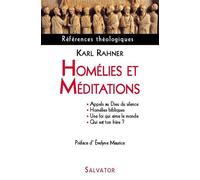 Homélies et méditations - Karl Rahner - Salvator - broché - Essai